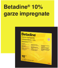 Betadine® 10% garze impregnate