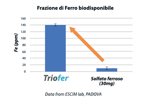 Frazione di ferro biodisponibile